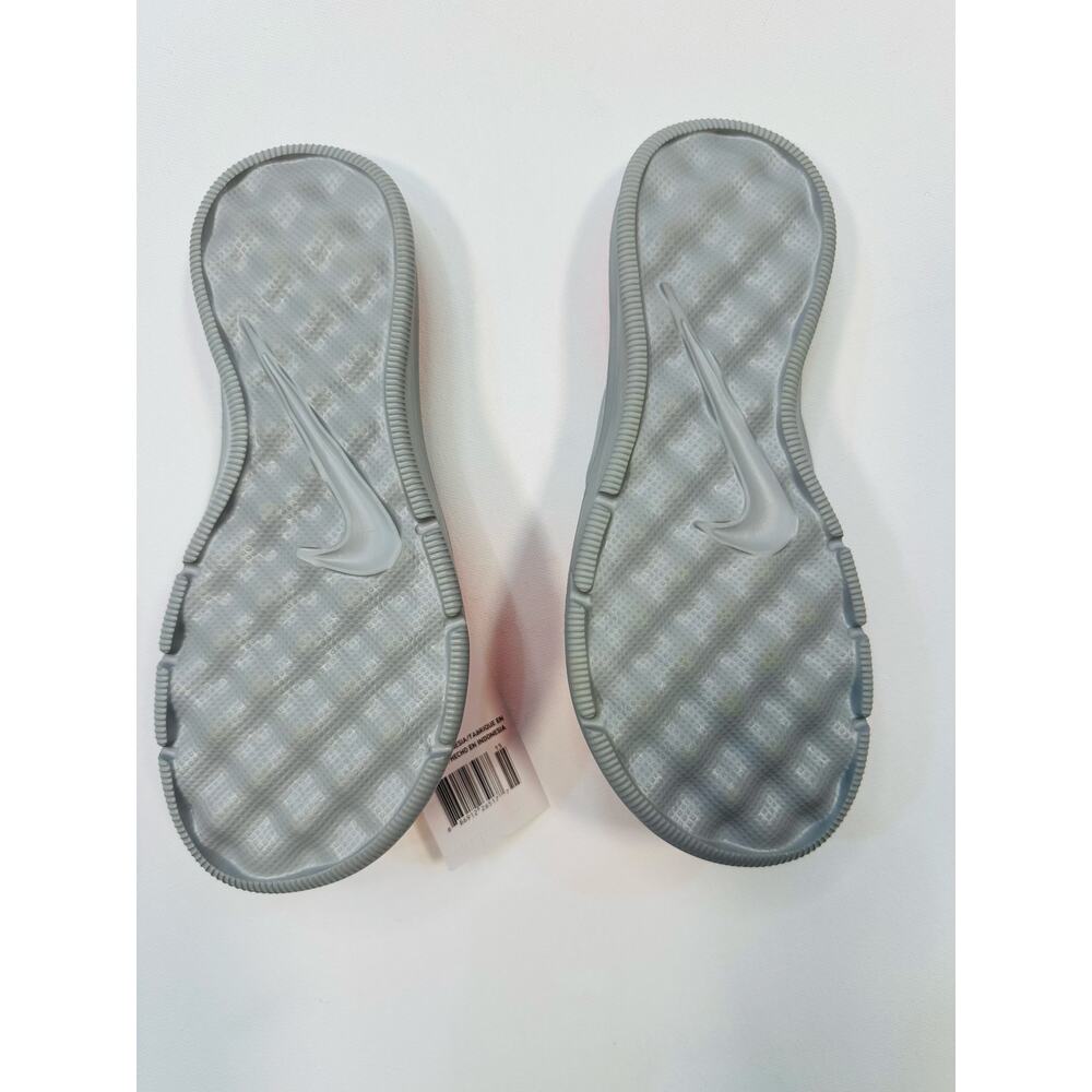 Nike Women’s Ultra Comfort Thong Sandals in Grey and Neon Orange Size 6 - Picture 5 of 7